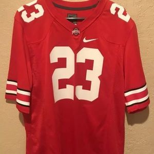 Ohio State Lebron Games Authentic Football Jersey